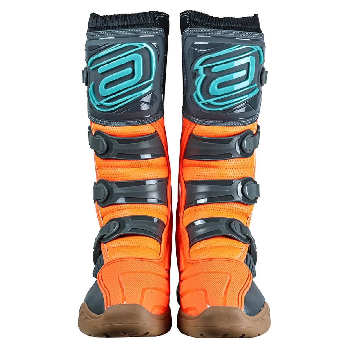 Bota ASW Image Enduro Cinza/Laranja/Acqua - Spinelli Motos Boutique
